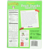 nnie's Homegrown Organic Bunny Fruit Snacks Variety Pack 24 ct